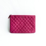 Chanel Classic Quilted Lambskin Clutch